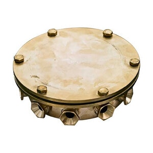 Underwater Junction Box 10 Way Connection: 1 for Power, 9 for Lights