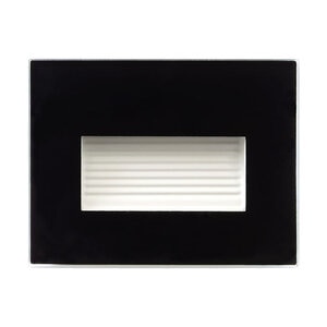 Dabmar Glass Step Light- Black
