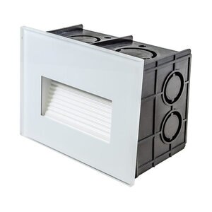 Dabmar Glass Step Light- White