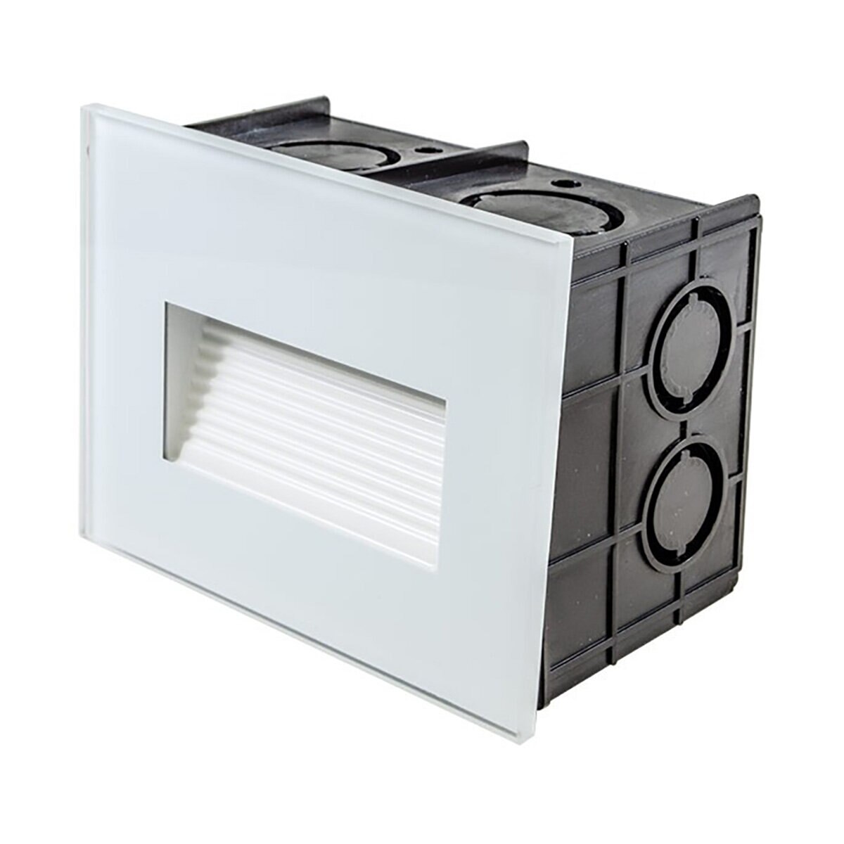 Dabmar Glass Step Light- White | SiteOne US