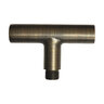 Dauer Solid Brass T-Connector