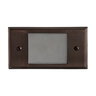 Dauer Cabo Integrated Cabo Small Flat Panel Step Light 3000K Frosted