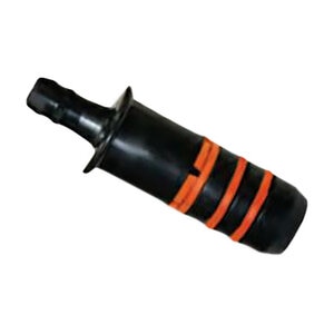 Dawn Coupling KwikConnect Series Black, Orange Plastic 1 in. Threaded 