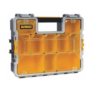 DeWALT Deep Pro 10 Compartment Organizer w/ Metal Latch