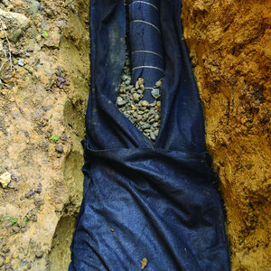 DeWitt 4 oz. Non-Woven Needle Punched Geotextile Filter Fabric 6 ft. x 300 ft.