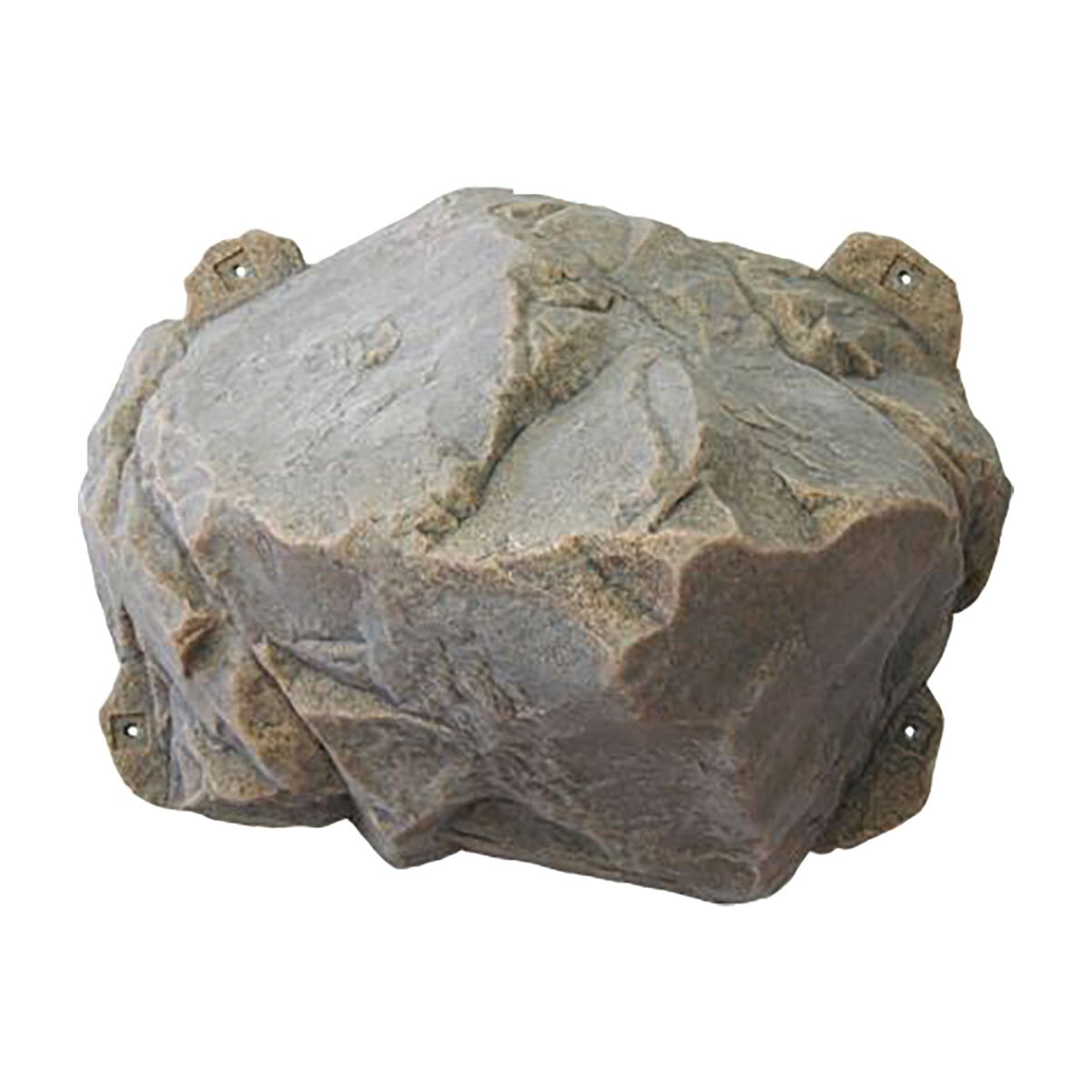Dekorra Artificial Rock Enclosure Riverbed Brown 30 in. x 23 in. x 18 ...