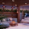 Outdoor/Indoor Radiant Heater Black (1500 Watts 120 Volts)