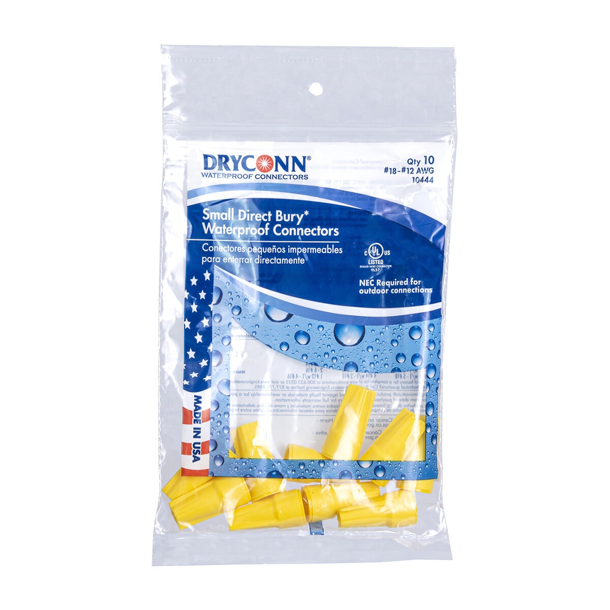 King Innovation Dryconn Direct Bury Connector Yellow 4 in | SiteOne US