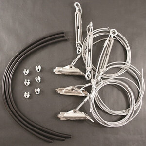 88-DTS Wire Rope Foresight Galvanized 3/16 in. For Trees Up to 11 in. Dia.