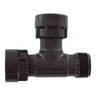 Dura Single Port Manifold Tee 1 in. Swivel x MIPT x Swivel with O-Ring