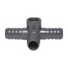 Dura Side Outlet Tee PVC 1 in. x 1 in. x 1 in. x 1/2 in.