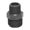Dura Reducing Nipple TBE Sch 80 Molded PVC 1 in. x 1/2 in.