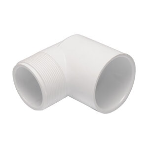 Dura Sch 40 PVC 90 Degree Street Elbow 1 in. MIPT x Socket