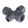 Dura Manifold Cross 1 in. Swivel x MIPT x Swivel x Swivel with O-Ring