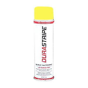 DuraStripe Spray Chalk Synthetic Turf "T" Tip Water Based Marking Chalk Yellow  18 oz.