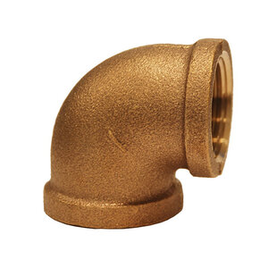 1-1/4 Brass Thread 90 Elbow Eag
