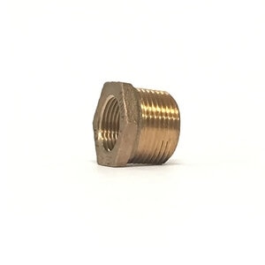 2 in. x 1-1/2 in. Brass Hex Bushing Eag