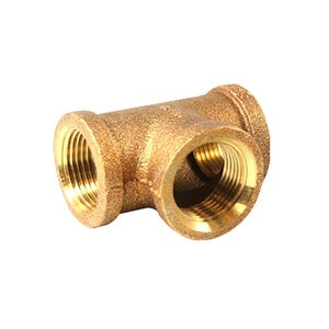 1-1/2 Brass Thread Tee Eag