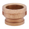 EA Gray Reducing Coupling Brass 1 in. x 3/4 in.