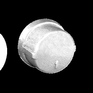 3/4 Galvanized Malleable Cap EAG