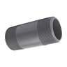 EA Gray Nipple Sch 80 PVC 3 in. x 3 in.
