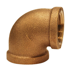 2-1/2 Brass Thread 90 Elbow Eag