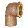 Brass 90 Degree Street Elbow 1 in. FIPT
