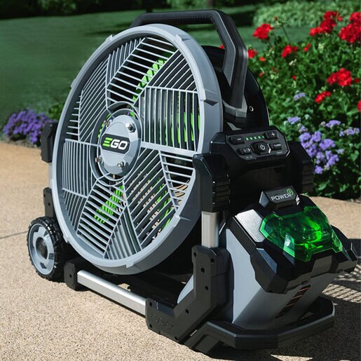 EGO 18 in. 56V 5 Speed High Velocity Indoor/Outdoor Misting Floor Fan (Tool-Only)