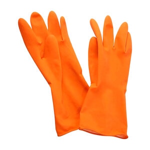 Rubber Glove Orange