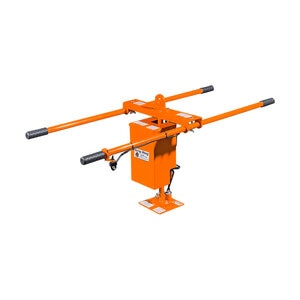 EZG Grip Hog Paver Placer 2-Person Handle Kit Excavator Mount - Vacuum & Battery Compatible