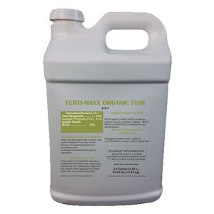 EZ FLO Ferti Maxx Liquid Fertilizer 2-3-1 Organic Fish 2.5 gal.