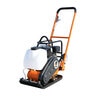 EZG Forwarding Plate Compactor, HONDA GX160, 20 in. x 16.5 in., 2630 lb Force, Includes Water Tank

