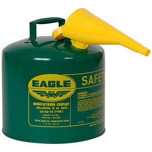 Gas Can Meets OSHA & NFPA Code 30 Requirements 5 gal.