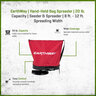 Earthway Hand-Held Bag Spreader 20 lb. Capacity