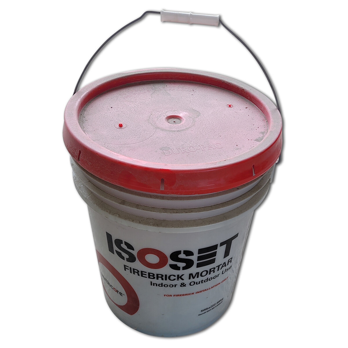 Isokern Indoor/Outdoor Refractory Mortar Medium Duty Dry Mix 50 lb ...