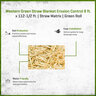 Western Green Straw Blanket Single Poly Net 8 ft. x 112.5 ft.