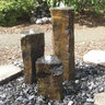 Easy Pro Tranquil Decor Fountain Kit 3 Basalt Columns 20 in. x 27 in. x 35 in.