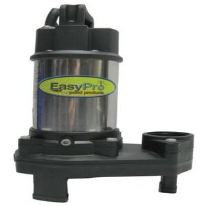 Easy Pro Submersible Pond Pump 1 HP 115 V 6,000 GPH Stainless Steel With 20 ft. Power Cord