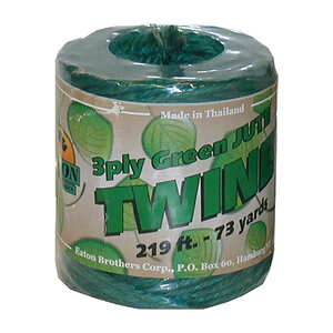 3-Ply Twine Jute Green 219 ft.