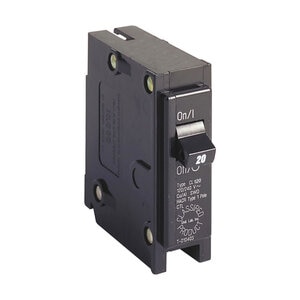 Eaton Single Pole Ul Classified Replacement Breaker 120V 20A