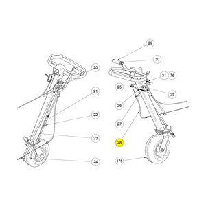 Ecolawn Tension Cable / Trap Opener for ECO-150