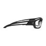 Edge Eyewear Kazbek Safety Glasses Black Frame Clear Lens