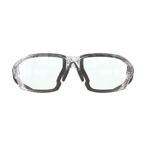 Edge Eyewear Nevosa Safety Glasses Black Frame w/ Gasket Clear Standard Anti-Fog Lenses