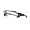 Taven - Black Frame with Gray TPR / Vapor Shield Clear Lenses
