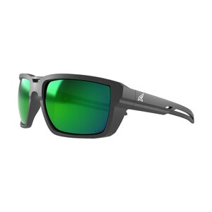 Lassen- Matte Black Frame/ Polarized Aqua Precision Green Plus Mirror Lens
