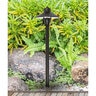 Elegant Lighting P801 Series Path Light Dark Bronze Finish 24 in. Halogen 35W No Lamp