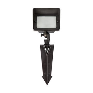 Elegant Lighting Elitco Dark Brass 2-Socket Large Flood Wall Washer, Integrated Warm White LED, CRI 80