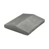 Eldorado Wall Cap Peaked Chiseled Edge Smoke 12 in. x 20 in. (21 pc./pallet)