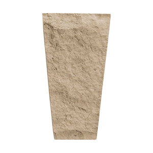 Eldorado Archstone Chiseled Edge Buckskin 13 in. x 11 in. x 5-1/2 in. (5 pc./box)