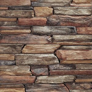 Eldorado Rustic Ledge Flats Sawtooth Big Box (110 sq. ft./box)